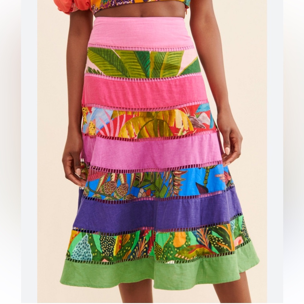 FARM RIO skirt. Size small